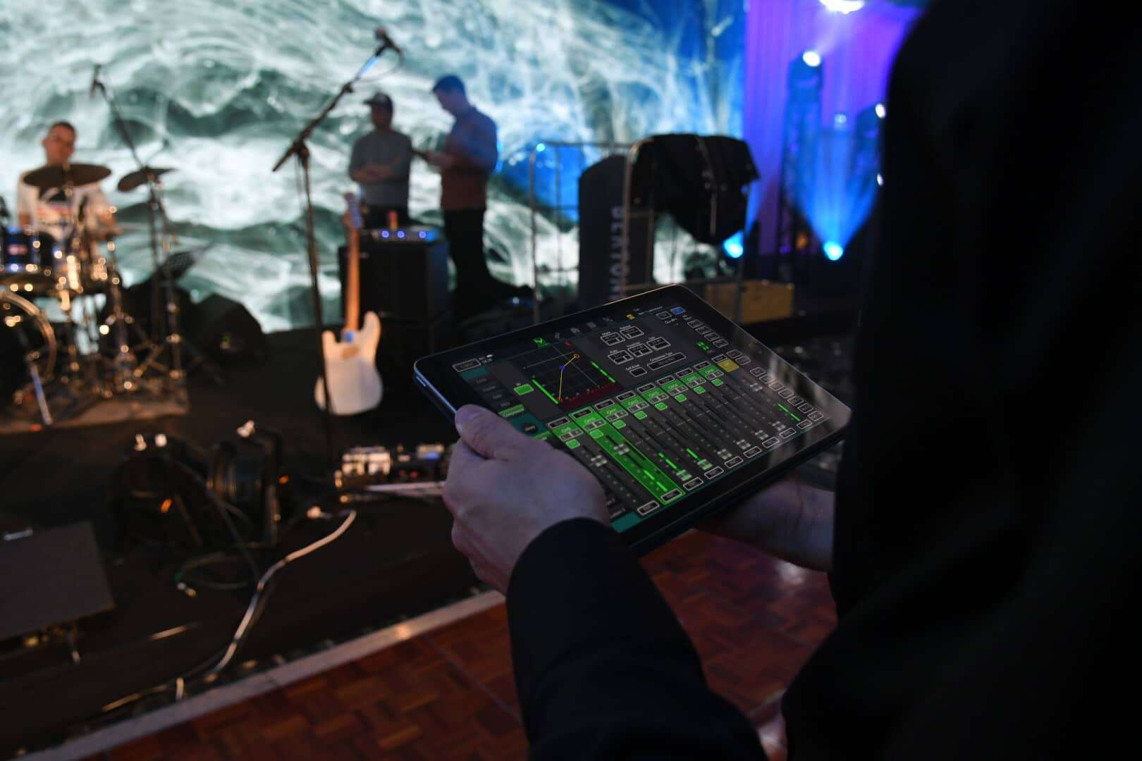 Professionelt lydudstyr til event fra Teletech