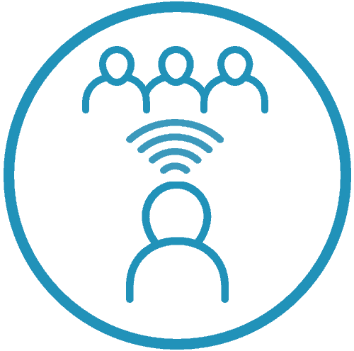 Fjerntolkning ikon Teletech